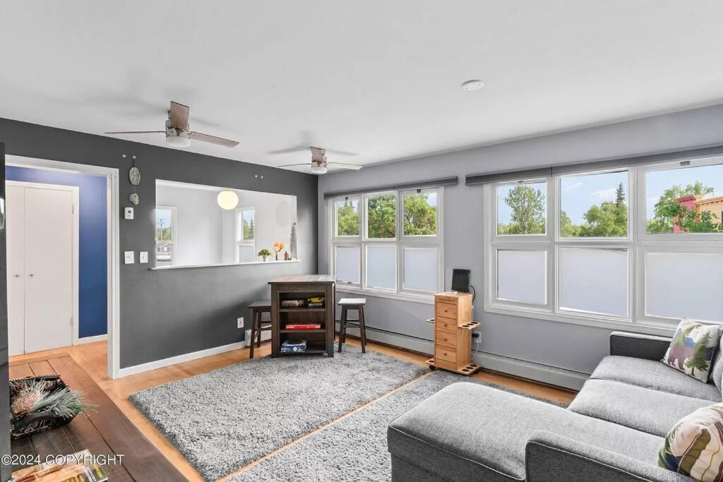 Shared kitchenette near the staircase, Compact But Cozy Too, Anchorage